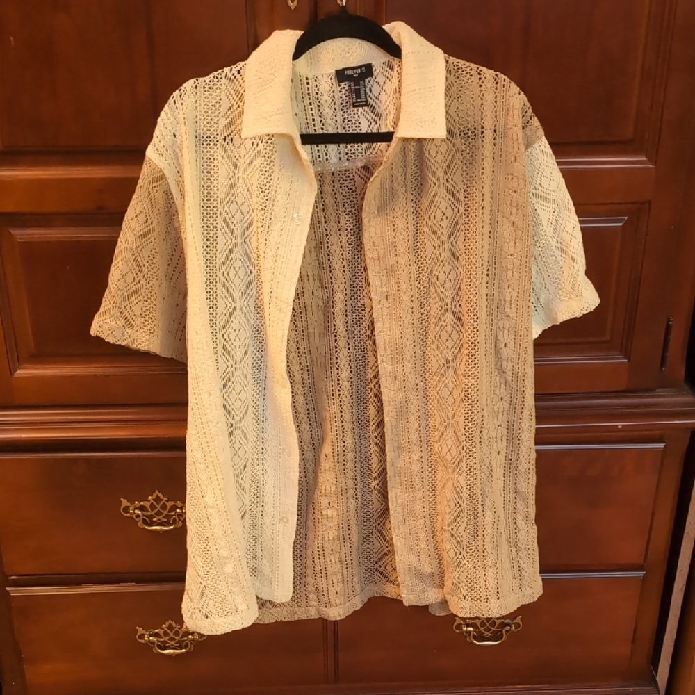 Forever 21 Colorblock Shirt